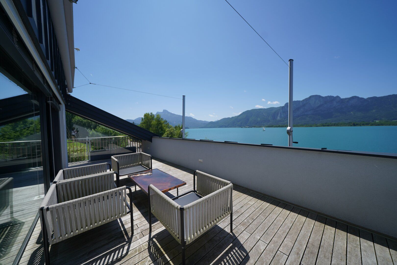 Penthouse für Zwei mit Bade- & Bootsliegeplatz