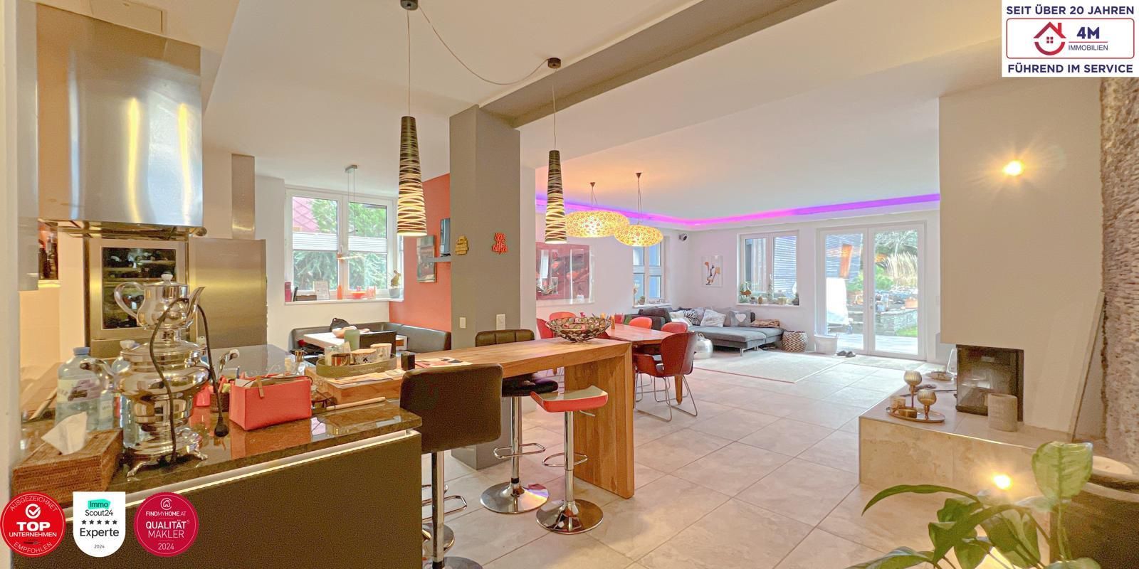 Wohlfühloase am Gießhübl - Luxuriöse Villa mit Spa, 7 Parkplätzen und Nebenhaus
