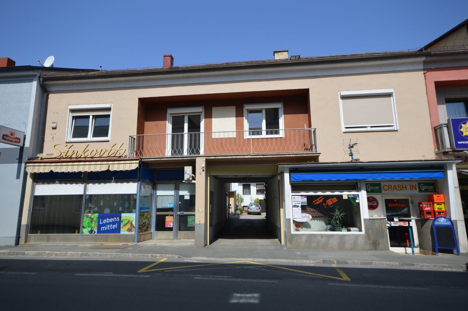 Stadthaus mit Geschäftsbereich und Wohnung, Rechnitz, Südburgenland