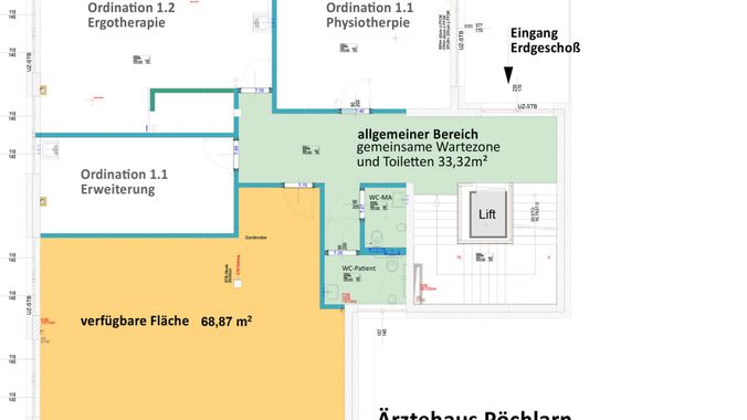 Verfügbare Fläche