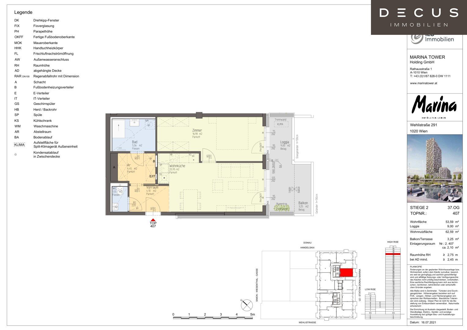 Wohnung – Wien, Katastralgemeinde Leopoldstadt - Mehr
