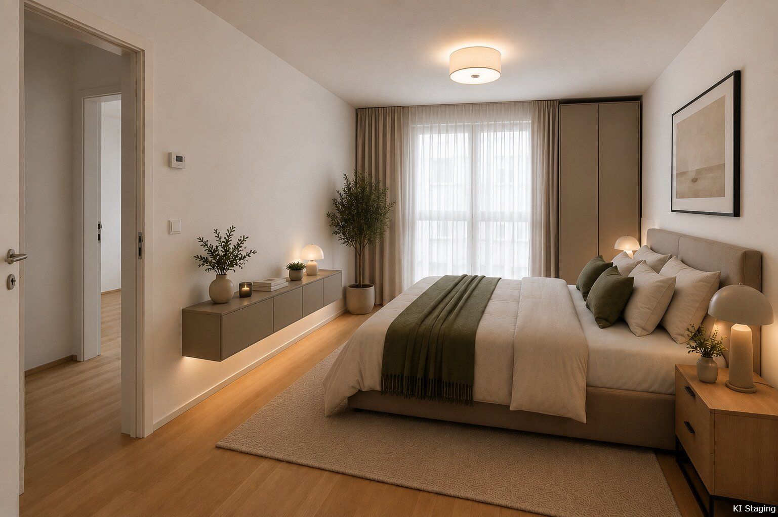 SOFORT VERMIETEN >> charmante 3-Zimmer Vorsorgewohnung mit bodentiefen Fenstern und 2 Balkone >> Top Anbindung - Ansicht 2