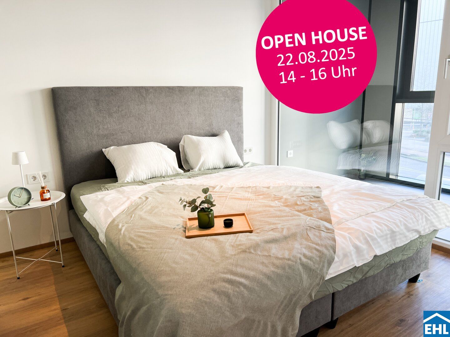 OPEN HOUSE AM FREITAG 22.08 von 14.00 Uhr bis 16.00 Uhr - Bulgariplatz 11 OHNE VORANMELDUNG
