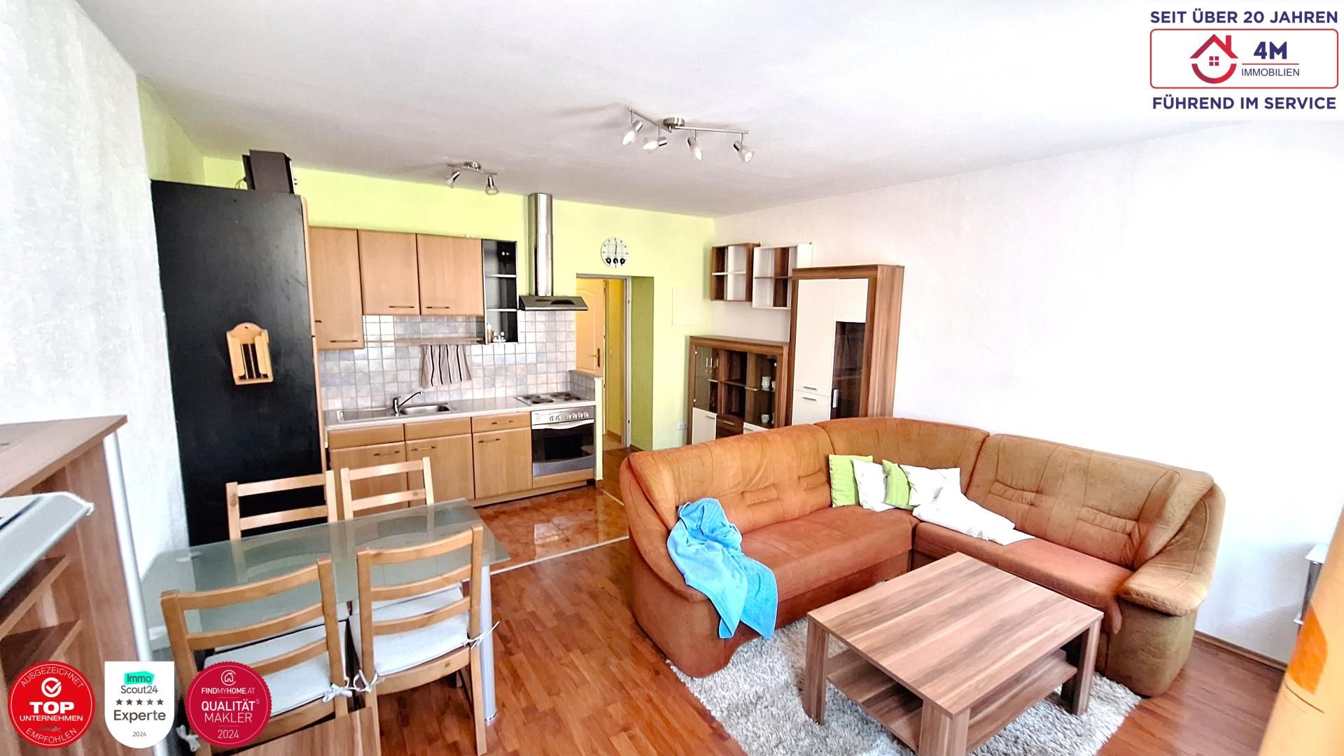 Perfekt geschnittene 2-Zimmer-Wohnung - Kompakt, clever & gemütlich!