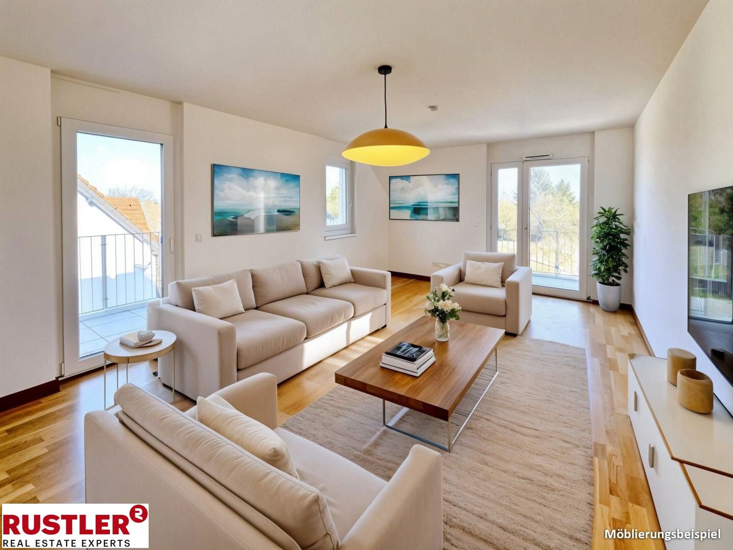 Exklusive Dachgeschoss-Maisonette am oberen Mühlwasser - Wohnen in naturnaher Ruhelage!