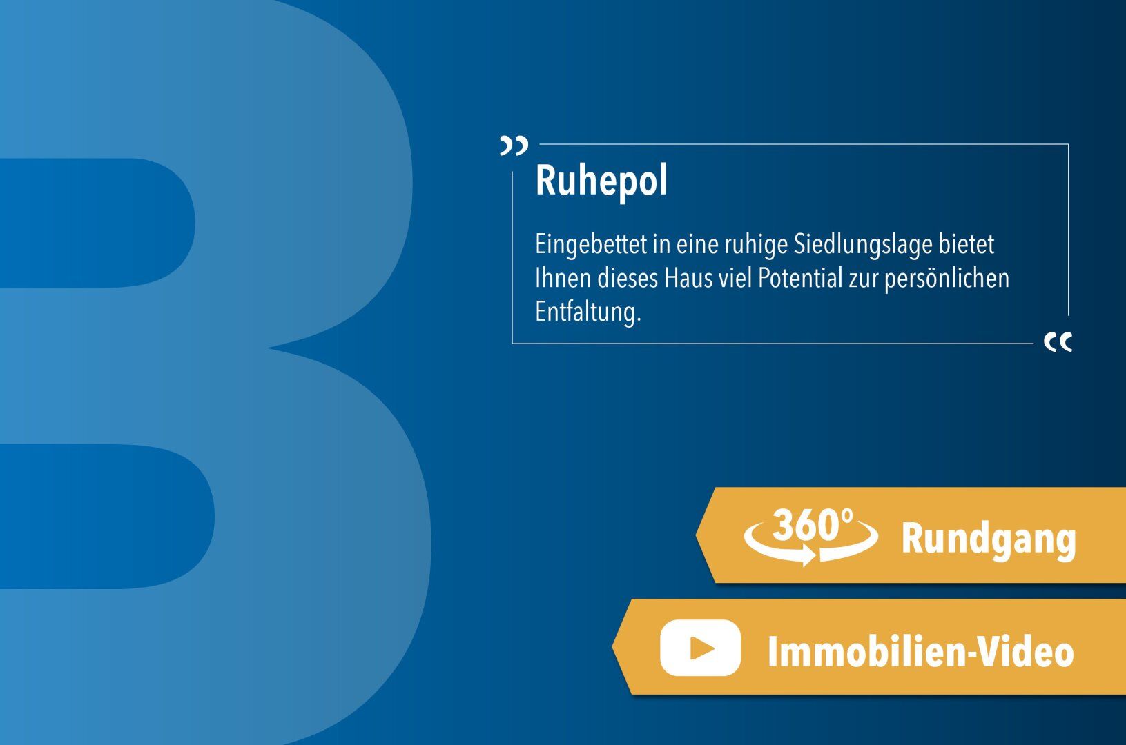 Ruhepol | vielseitiges Hause mit Potenzial - Vista 2
