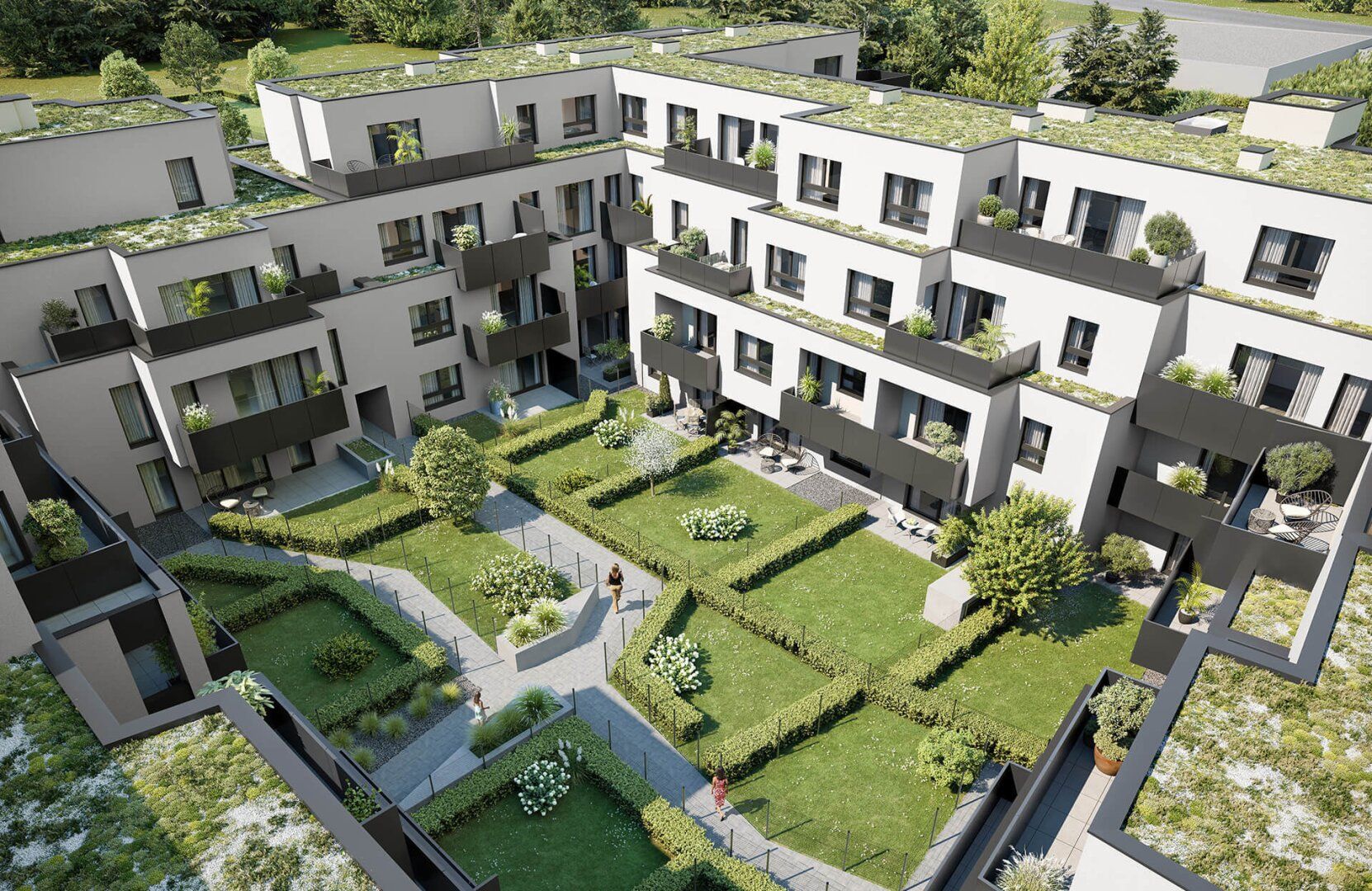 PROVISIONSFREI | Aspern Flats 103 - Ihr Traum vom Eigenheim im Grünen - Vista 2