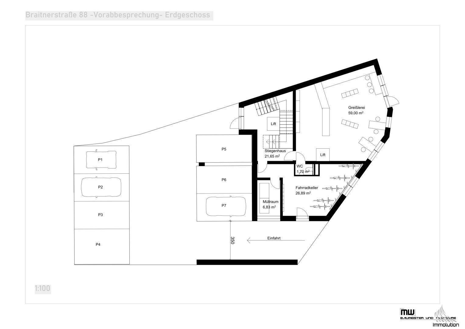 * Bauträgergrundstück Bauland Kerngebiet _ 6 Wohneinheiten _ 1 Geschäftslokal * - Visning 6
