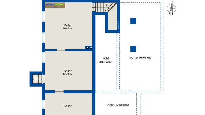 Grundriss Kellergeschoss