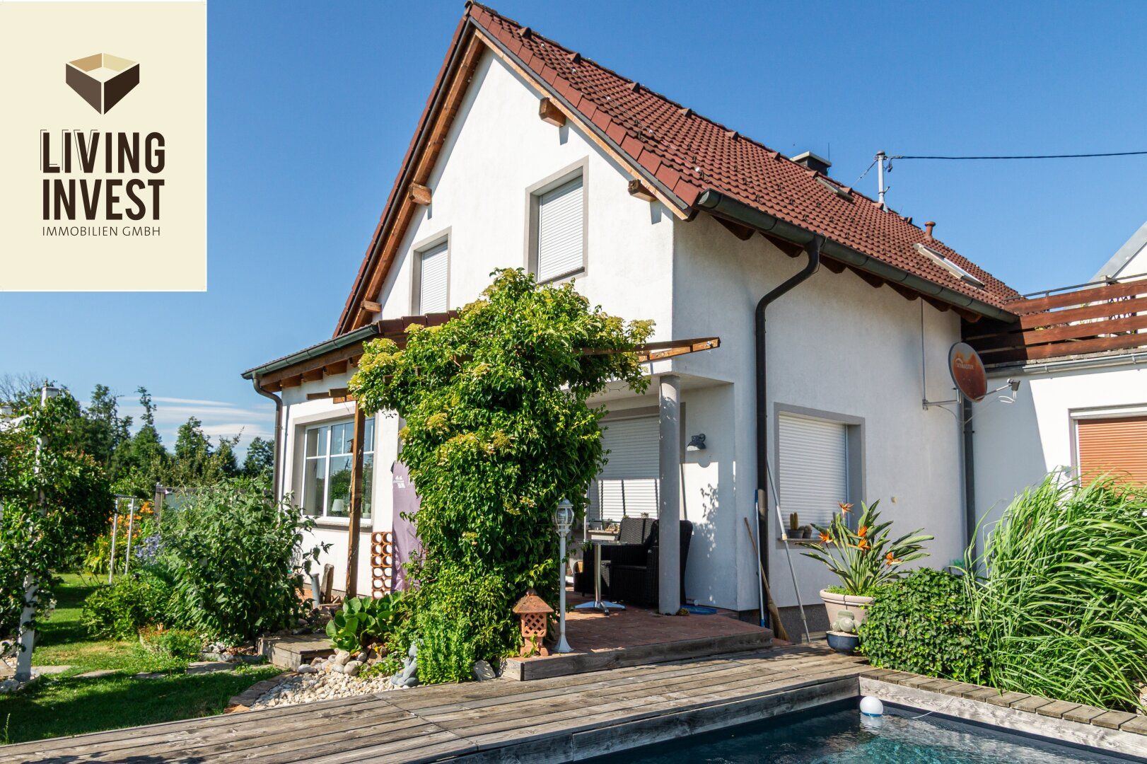 Einziehen & Wohlfühlen - Modernes Einfamilienhaus mit Pool & Wintergarten in Oftering