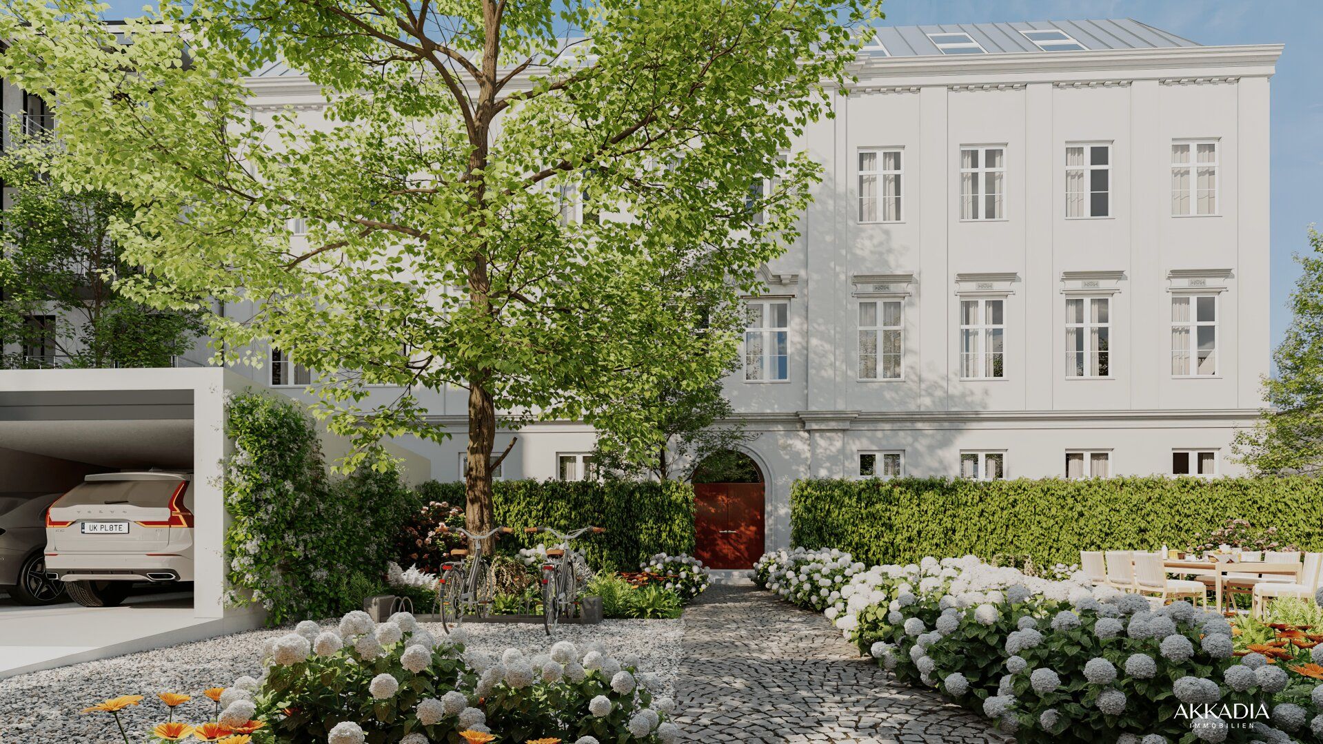Kleinod mit Stadtgarten | 4-Zimmer-Familienwohnung mit Balkon - Grundriss flexibel planbar