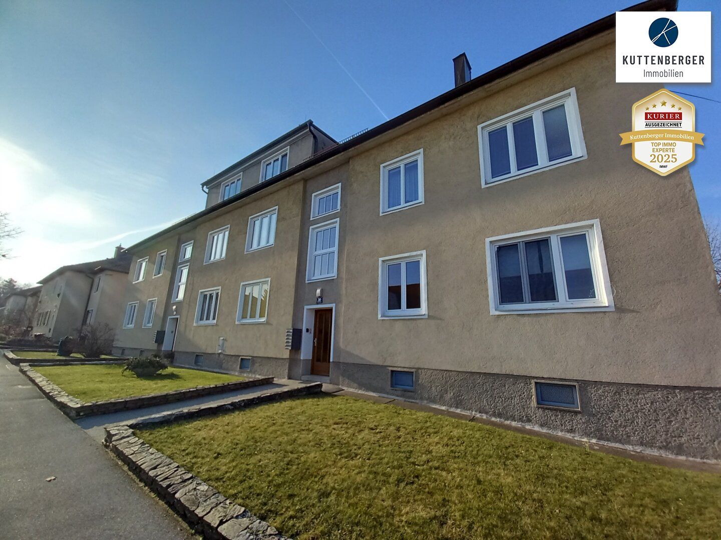 Hollabrunn-Stadt: Traumhafte 3-Zimmer-Wohnung mit Garten nahe Wald