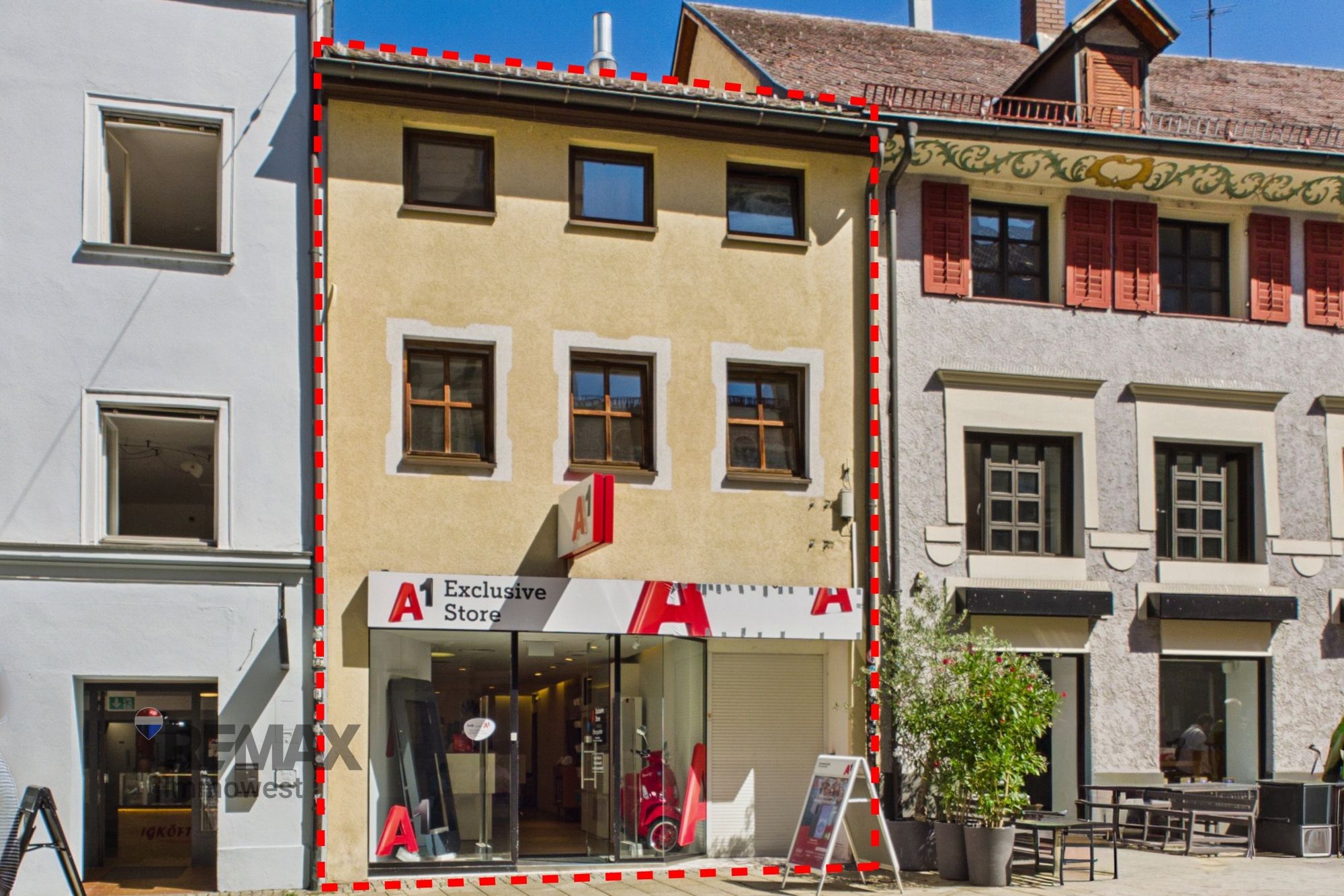Ein Schmuckstück inmitten der Fußgängerzone - Geschäftshaus in Bregenz