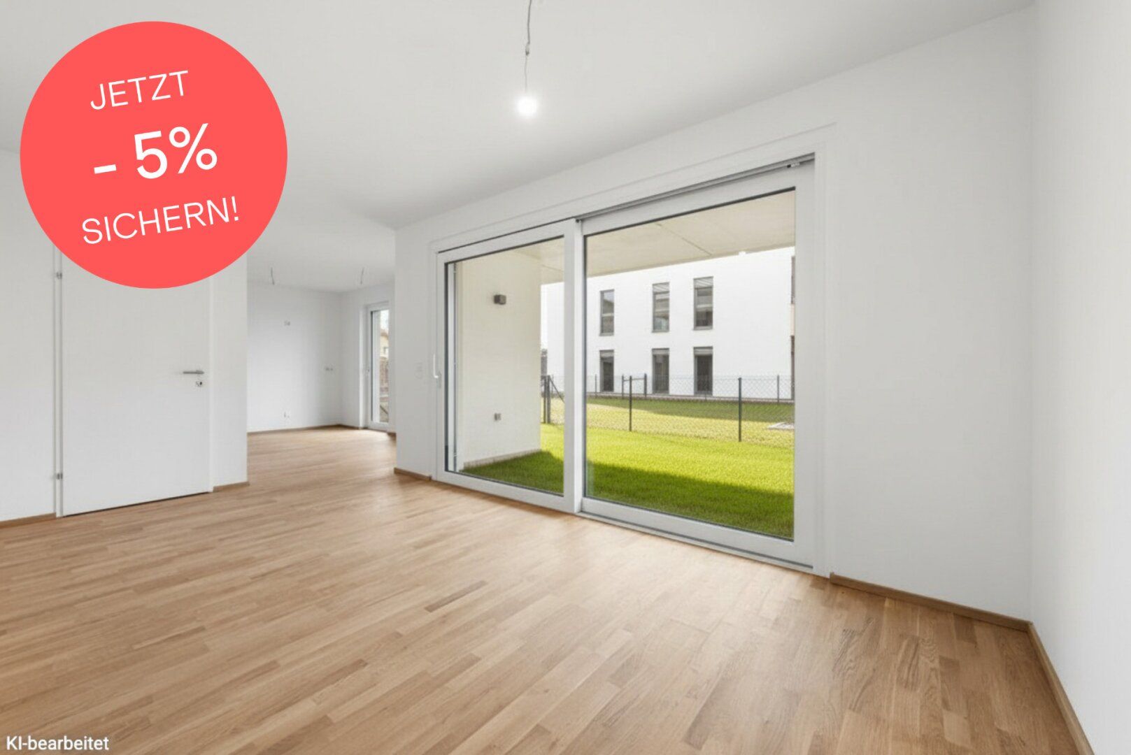 Jetzt 281.000,- statt 296.000,-! Sofort vermietbare Gartenwohnung am künftigen Universitätsklinikum | 2 Zimmer | Modern & hochwertig