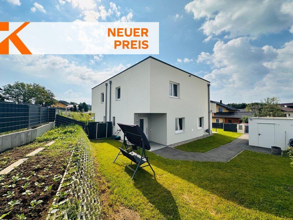 Kirchberg bei Mattighofen- Neuwertige Doppelhaushälfte in idyllischer Lage