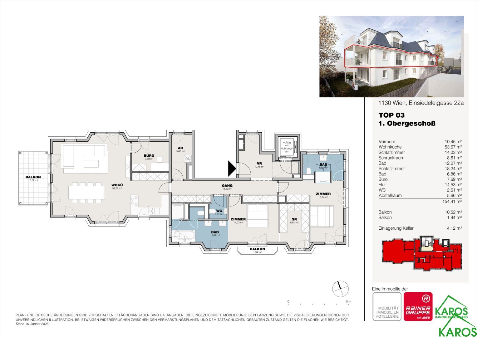 Wohnung – Wien,Hietzing - Ansicht 5
