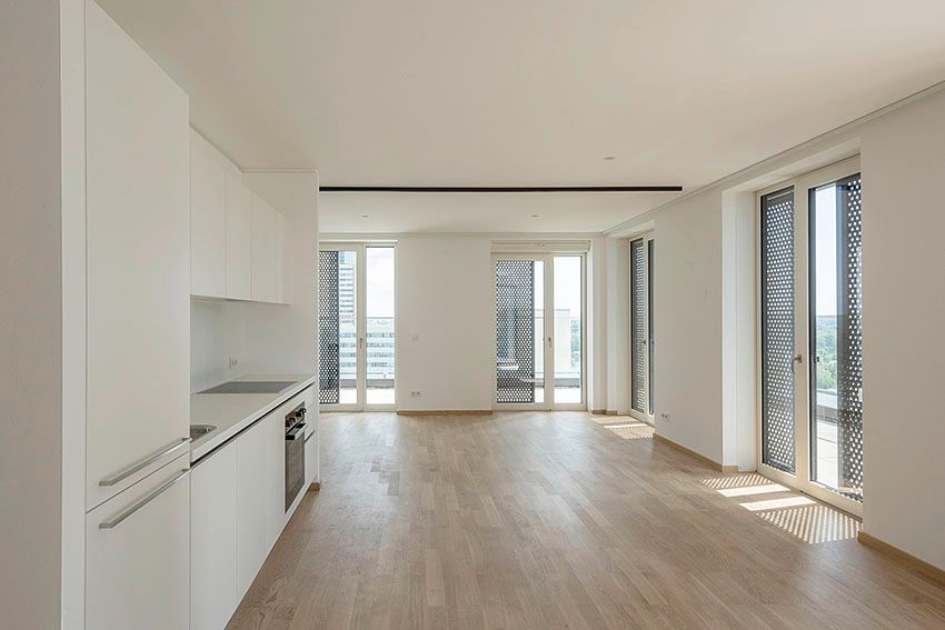 3-Zimmer-Wohnung mit 2 Bädern - Erstbezug in den DC Flats - zu mieten in 1220 Wien