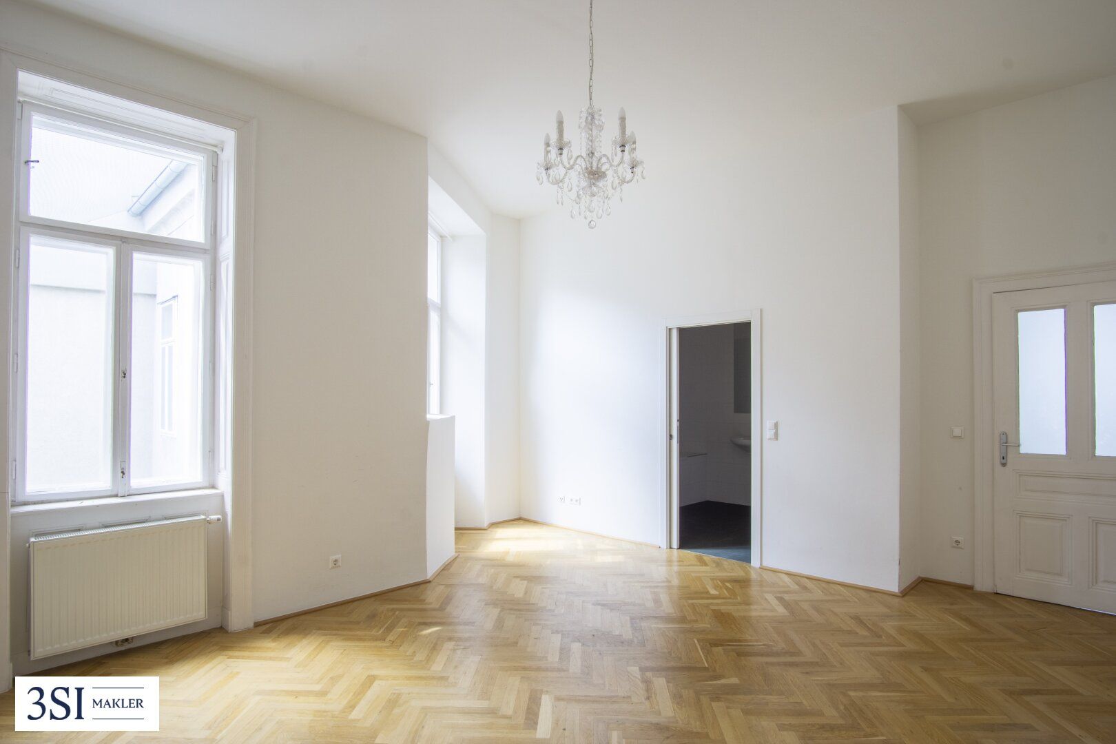Grand Park Residence: Herrschaftlicher Altbau mit Weit- und Grünblick