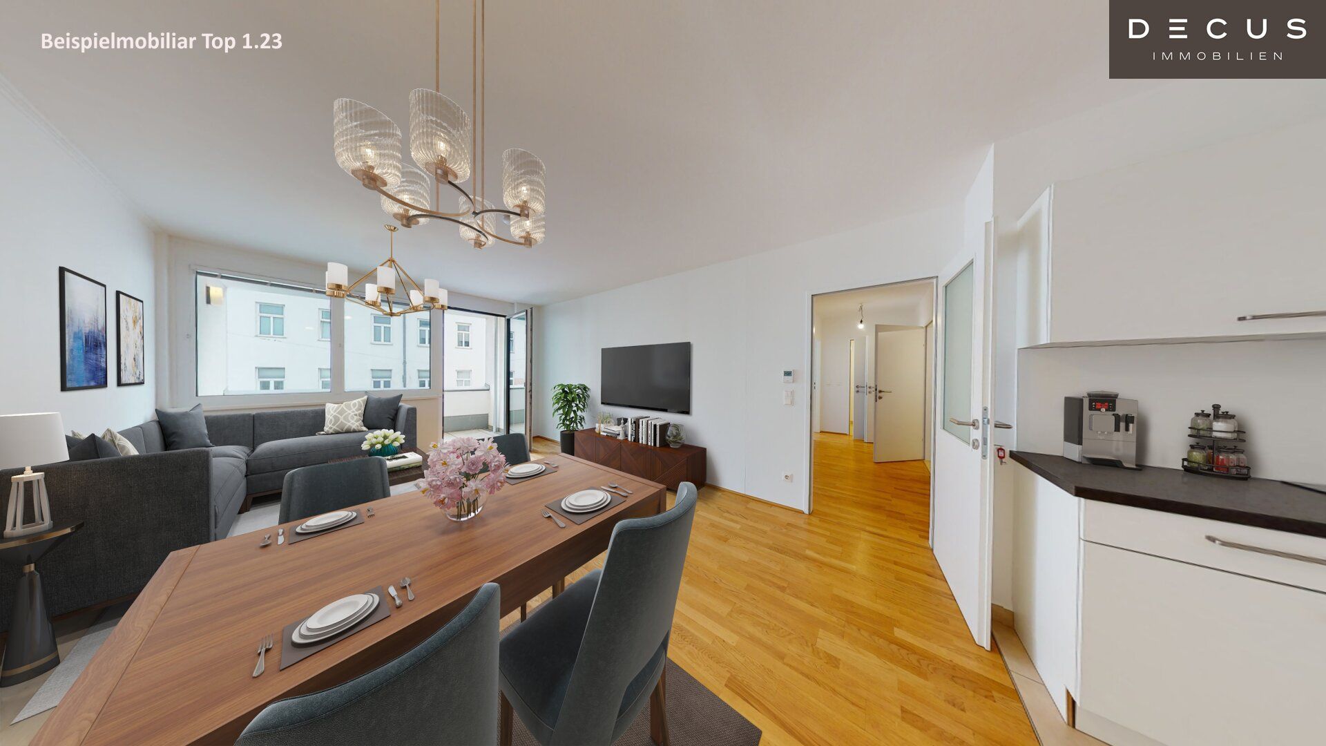 AB JUNI | 2 ZIMMER | MIT LOGGIA | NIEDRIGE ENERGIEKOSTEN - Pamja 5