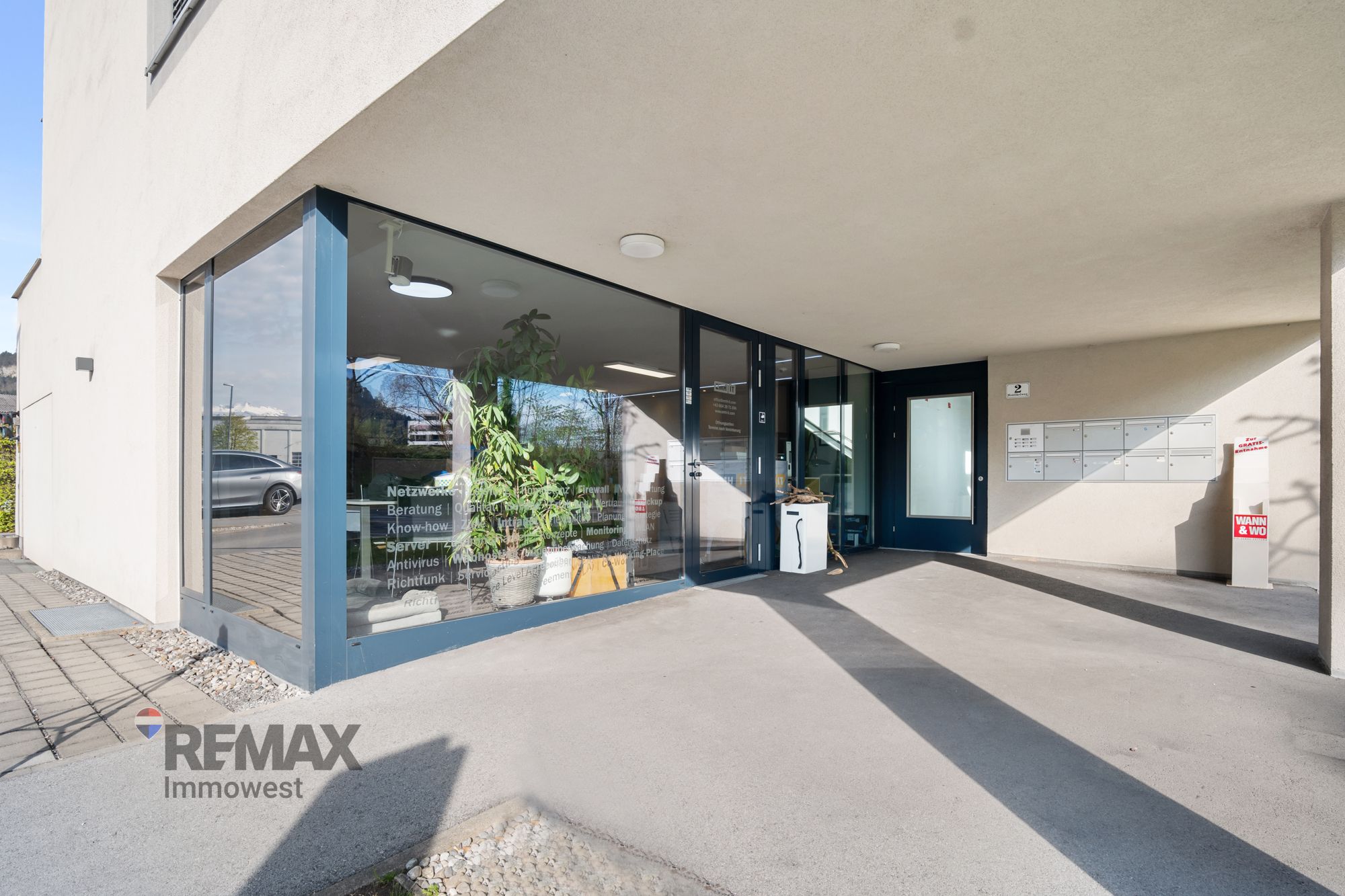 Gewerbefläche mit hoher Sichtbarkeit in Feldkirch/Tosters - Ansicht 2