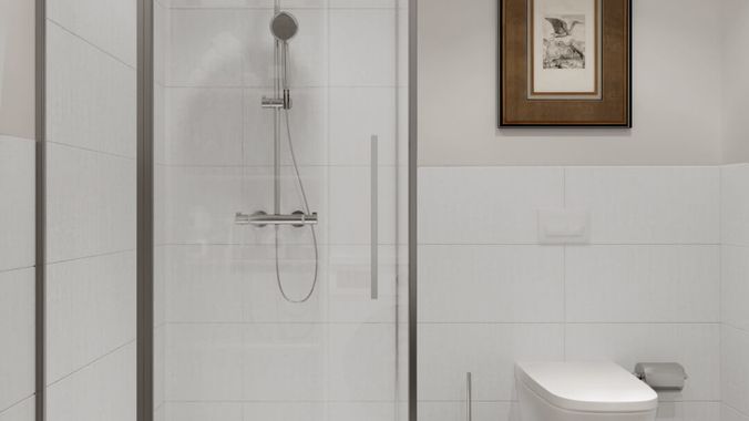 Dusche-WC Wohnung Typ 2