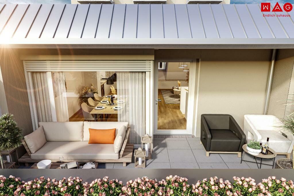 Eigentumsbildung dank attraktivem Mietkaufmodell leicht gemacht! Diese naturnahe Wohnung mit Dachterrasse am beliebten Wasserwald bietet Wohnkomfort auf höchstem Niveau!