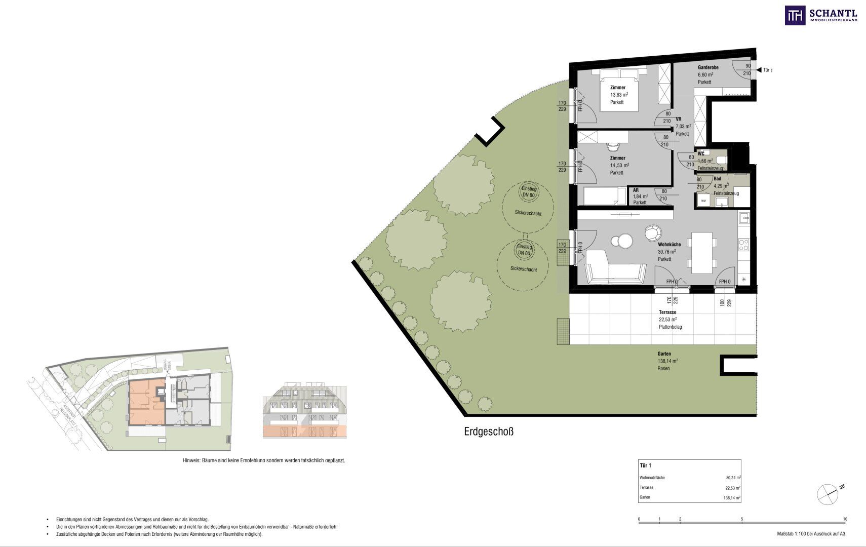 Wohnung – Wien, Seestadt, Aspern - Ansicht 5