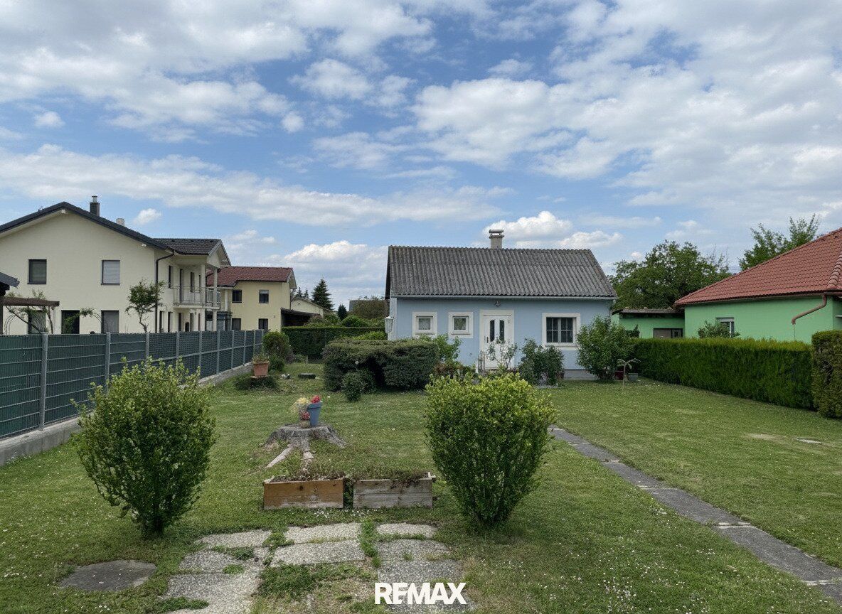 Grundstück mit kleinem Haus in Mitterndorf an der Fischa - Ihr Garten nahe Wien! - Ansicht 2