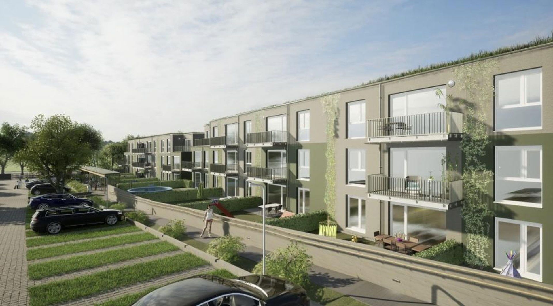 Sonnige Wohnung mit Balkon - Erstbezug