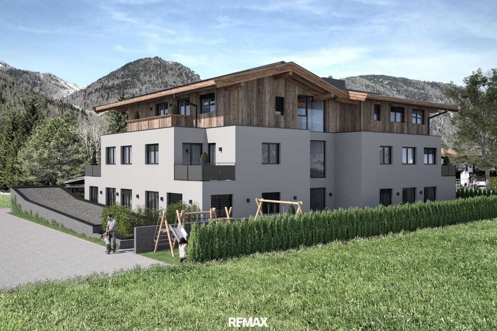Exklusives Projektgrundstück in sonniger Lage mit unverbaubarem Bergblick - Ansicht 4