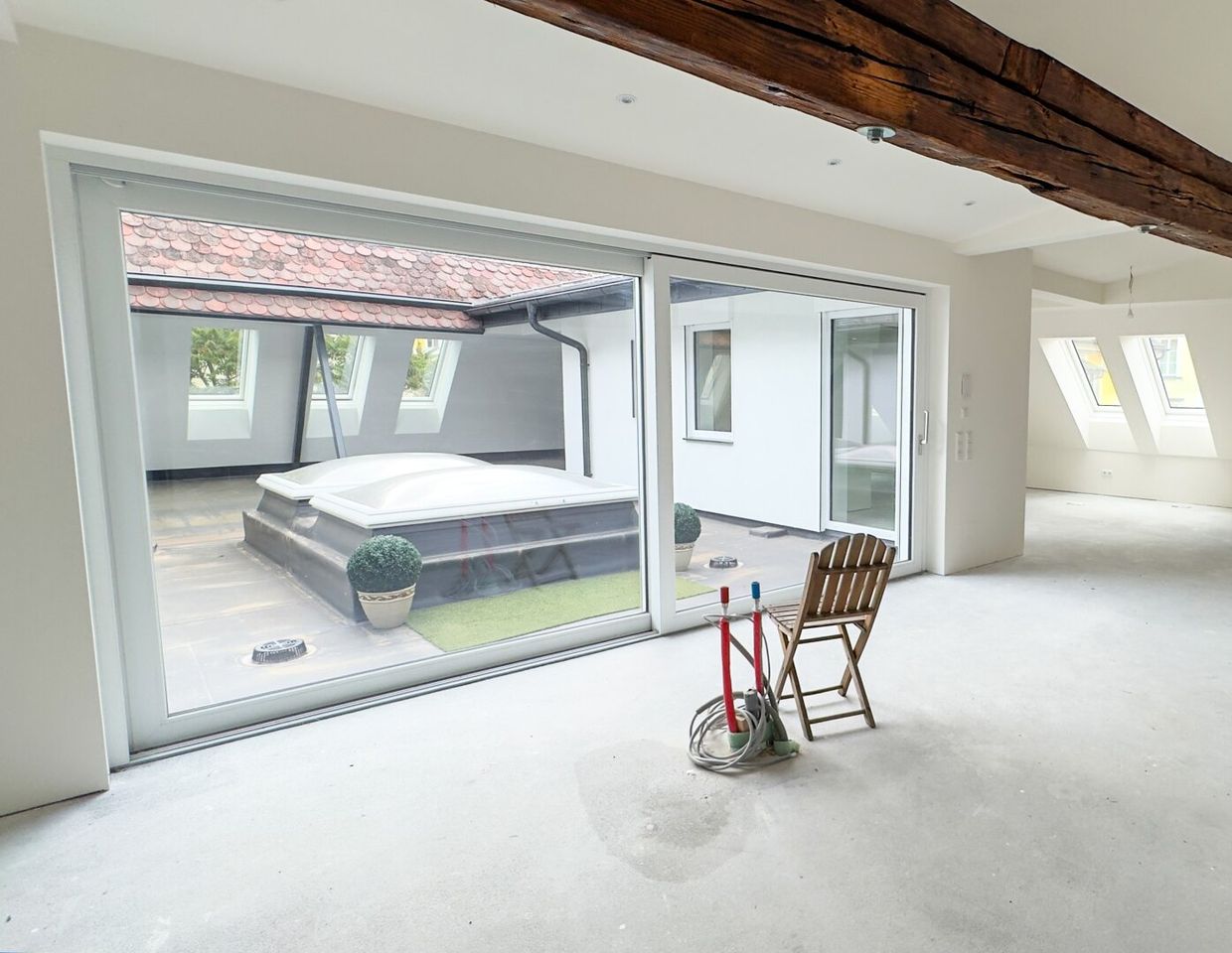 Penthouse-Wohnung mit vielfältigen Gestaltungsmöglichkeiten im Herzen von Klagenfurt