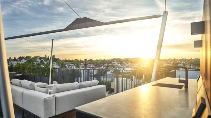 Roof top Terrasse/Sunset