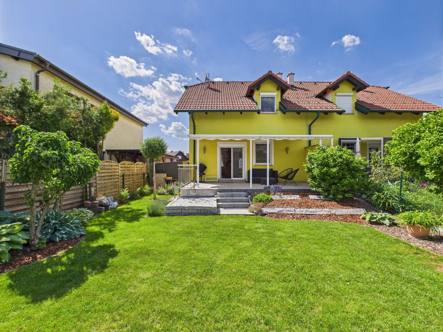 4-Zimmer Doppelhaushälfte mit liebevollem Garten | Carport | 2230 Gänserndorf Süd