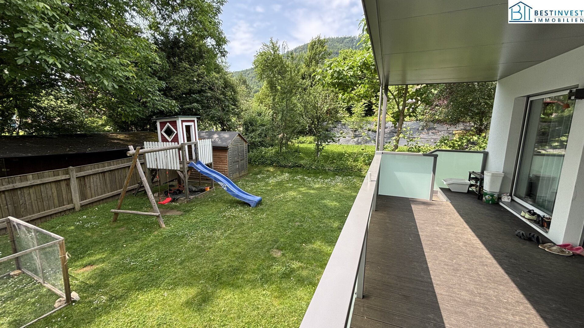 Sonnige Gartenwohnung mit großer Terrasse