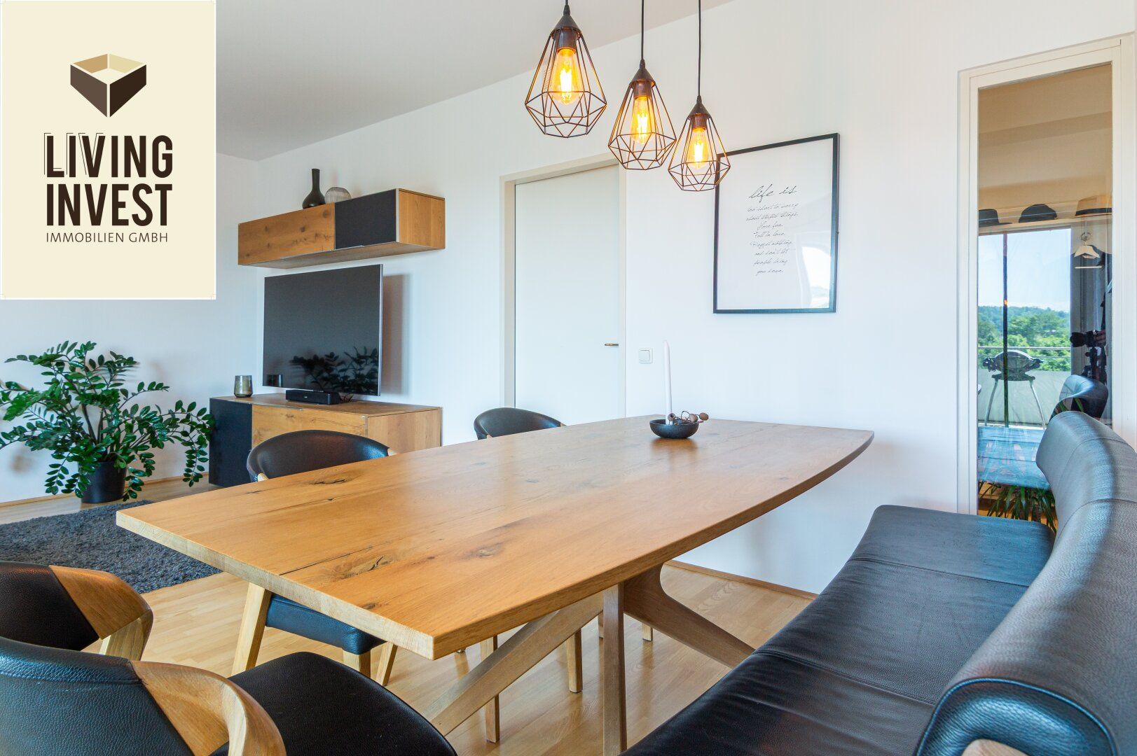 Zwischen Stadt & See - 4-Zimmer-Wohnung mit Balkon im Grünen