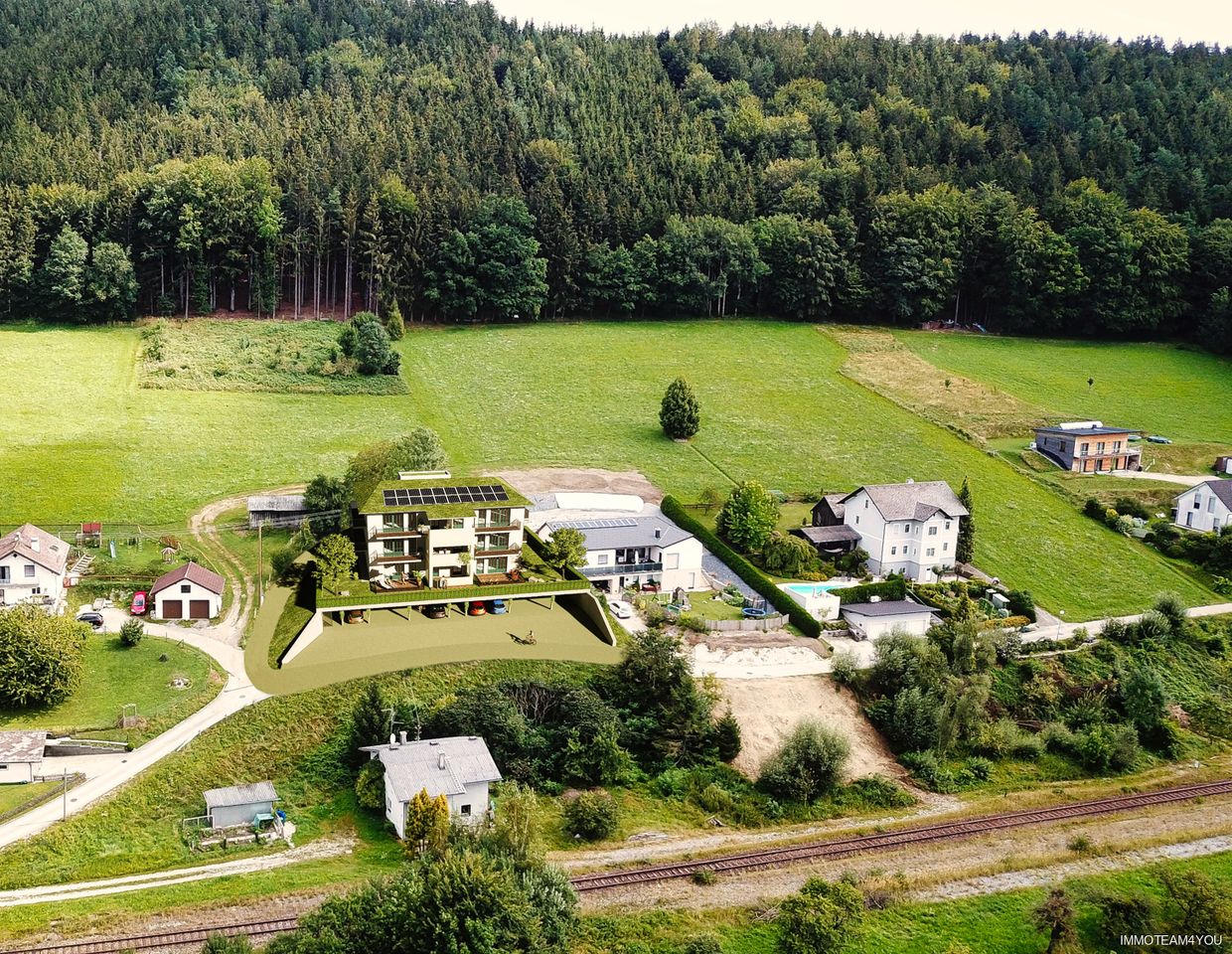 Baugenehmigtes Projekt: Wohnen auf der Sonnenseite - Land und Stadt verbinden!