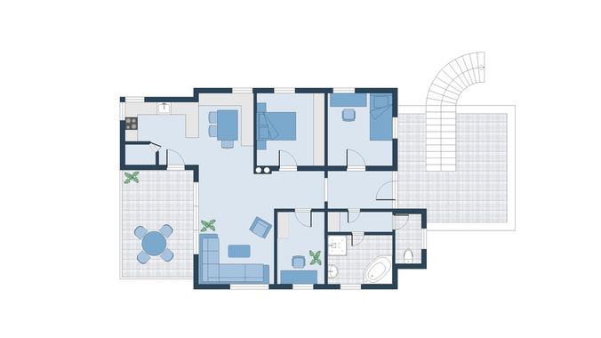 Grundriss Wohnung