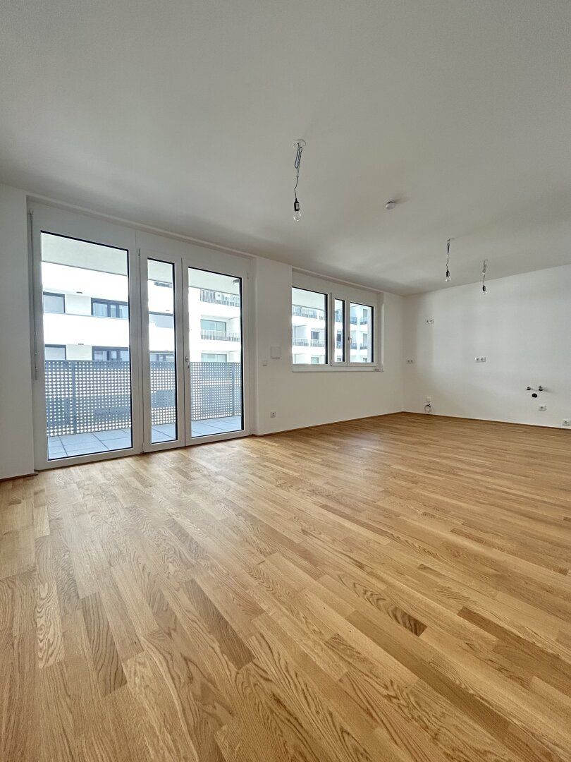 Moderne Terrassenwohnung in 1230 Wien - Erstbezug mit Balkon und Tiefgarage!