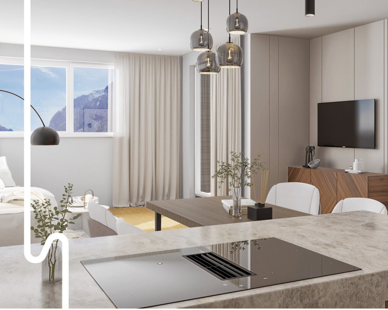 DAS SONN.VEIT | 3-Zimmer Neubau-Wohnung 