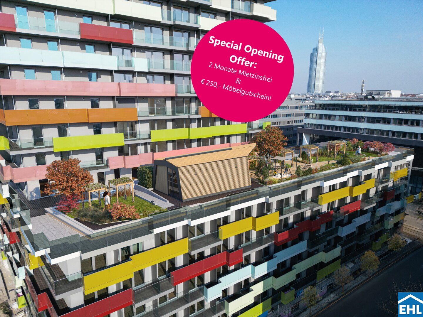Apartment mit Dachterrasse, Gaming Room & mehr