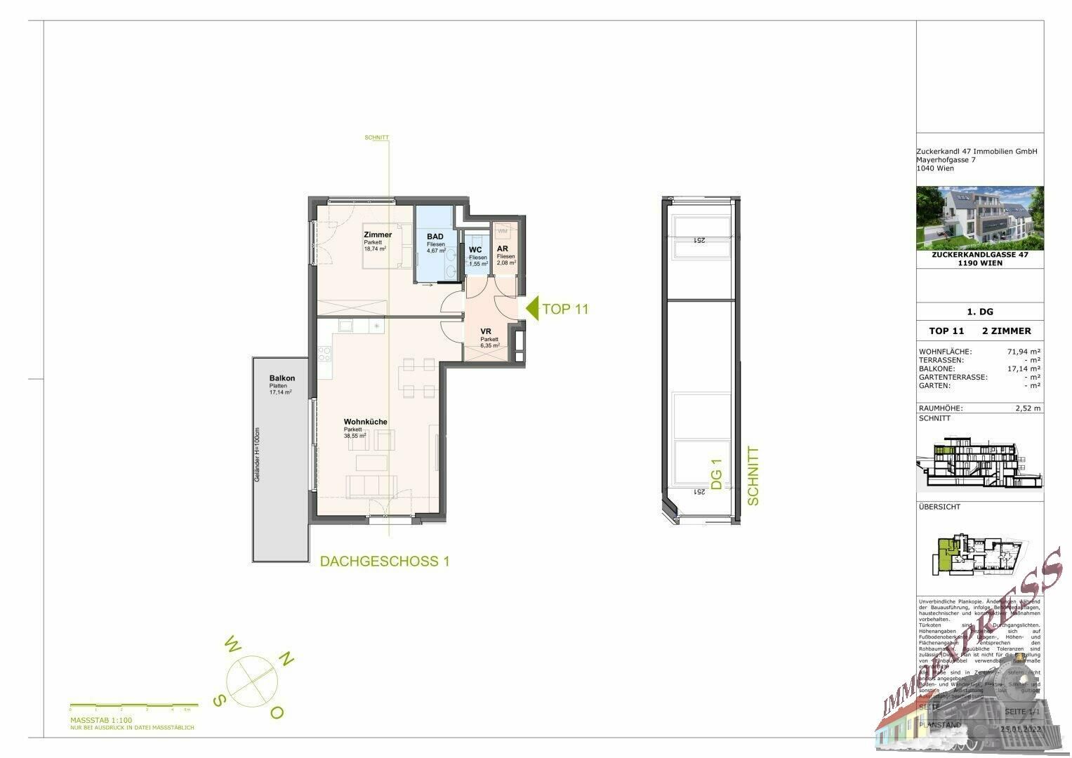 Wohnung – Wien - Ansicht 3