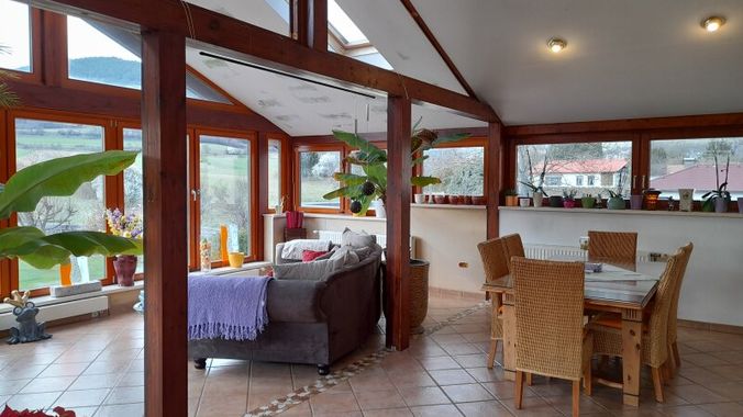 OG verglaste Terrasse