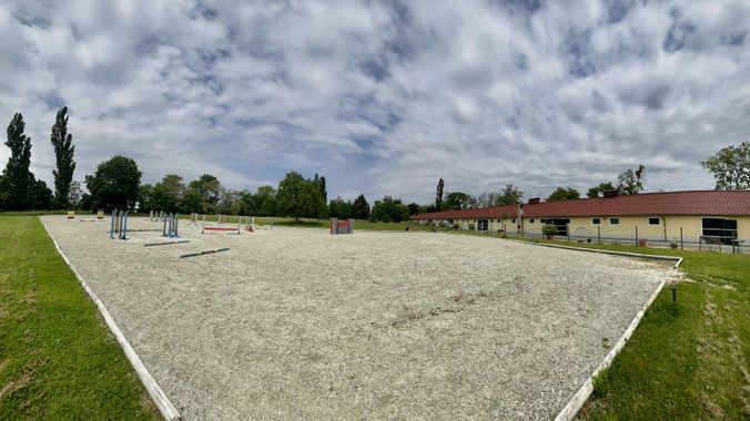 Reitplatz in Turniermaß