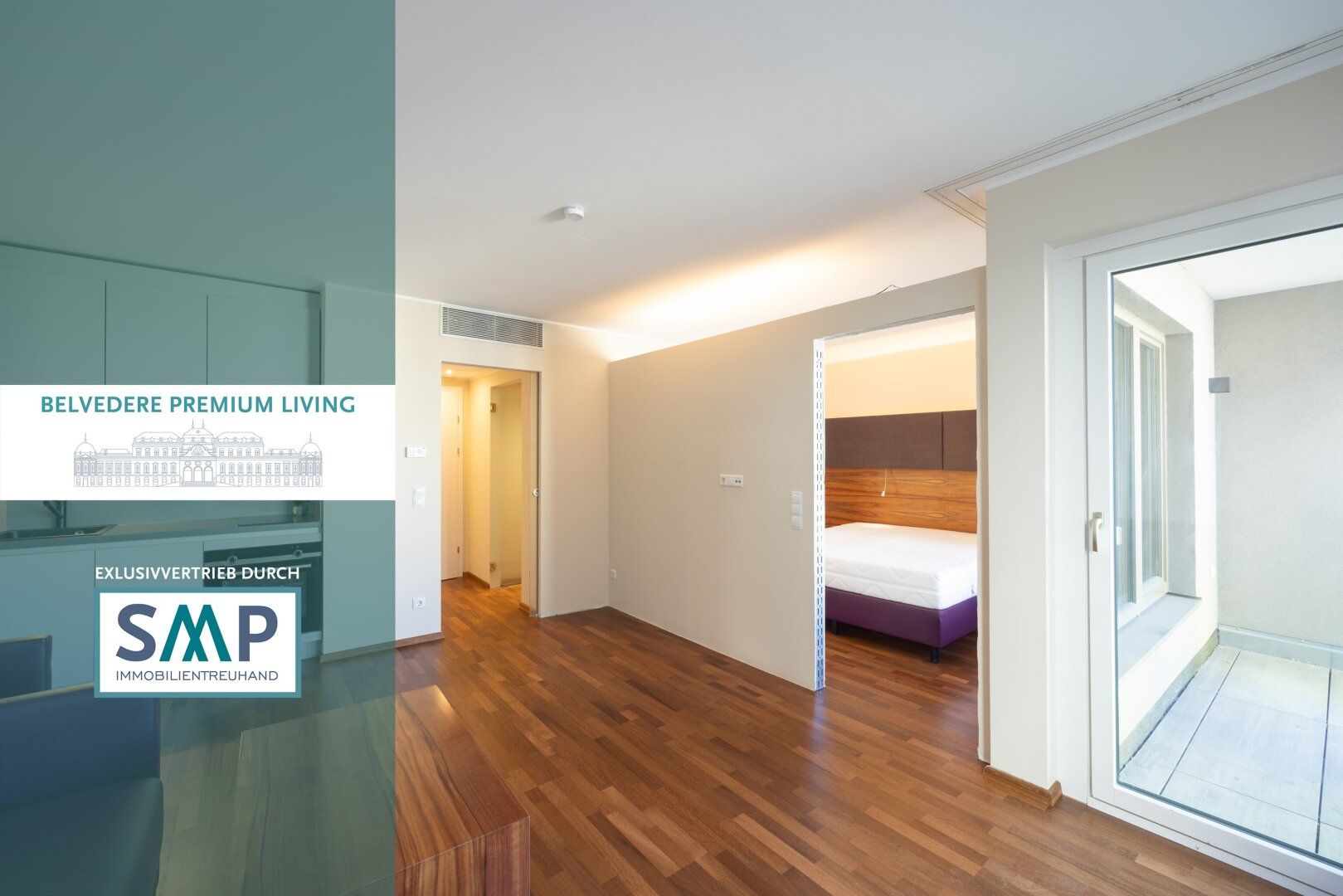 Belvedere Premium Living: 2-Zi. Whg. & Loggia