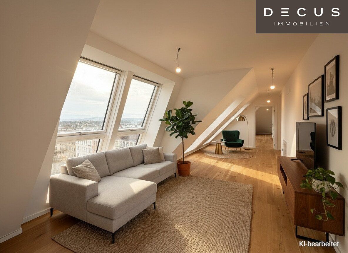 ELEGANTE DACHGESCHOSSWOHNUNG | MAISONETTE | GROSSE TERRASSE