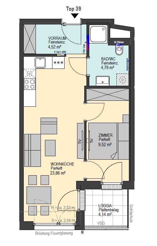 Wohnung – Wien - Ansicht 2