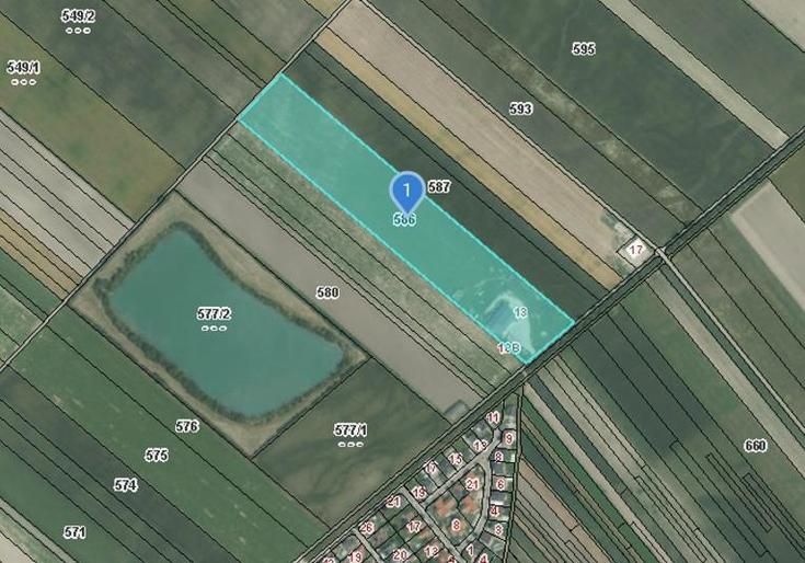 4,7 ha Ackerfläche mit moderner Halle