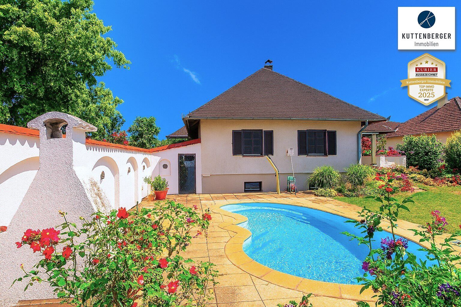 Traumhaftes Gartenparadies mit Pool