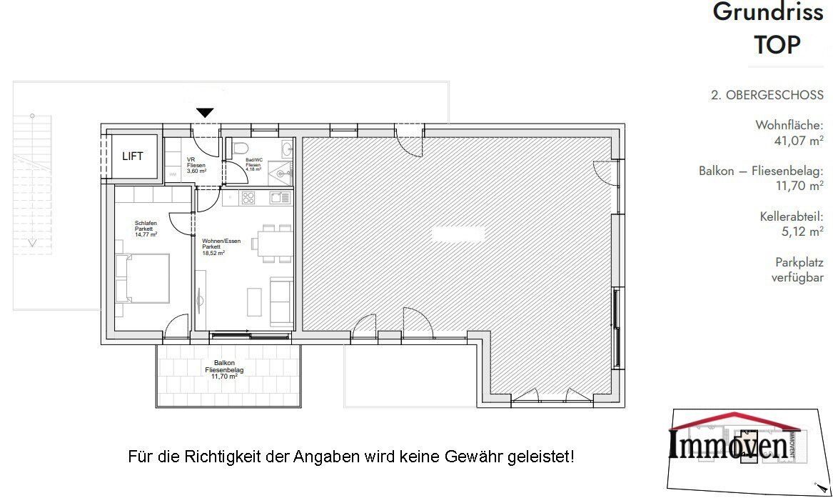Wohnung – Graz, Eisteichsiedlung, Waltendorf - Ansicht 5