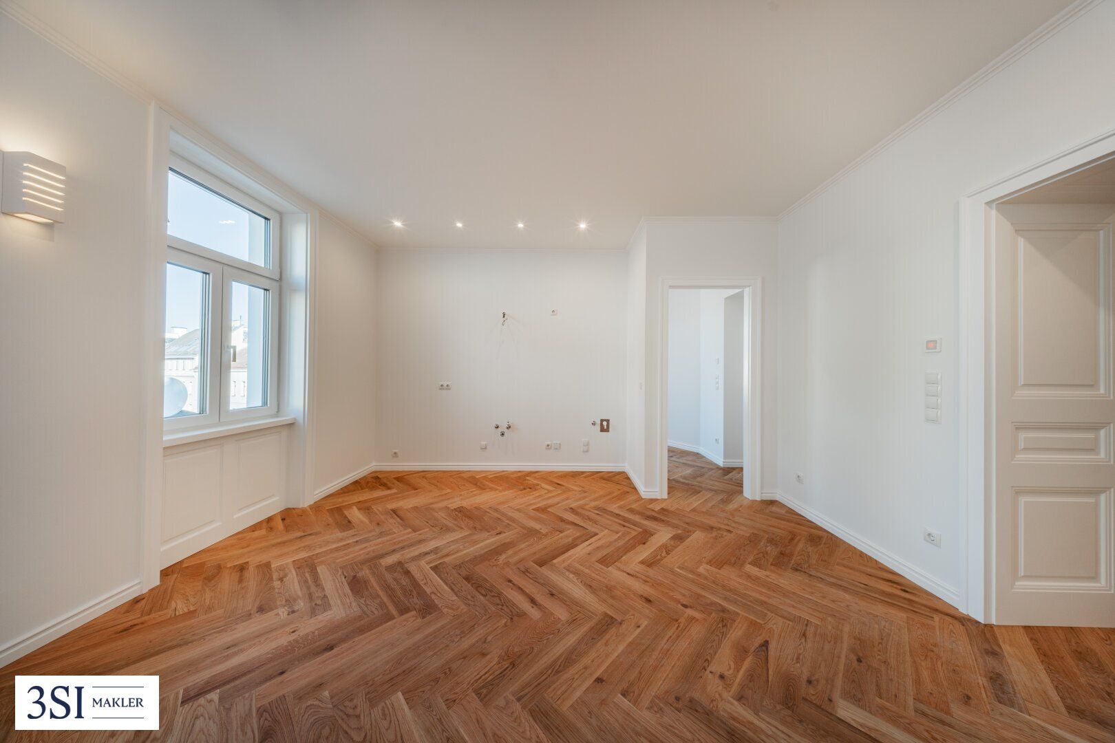 Erstklassig - 2-Zimmer-Erstbezug im stilvollen Altbau